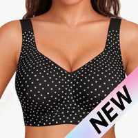 Black with White Polka Dot
