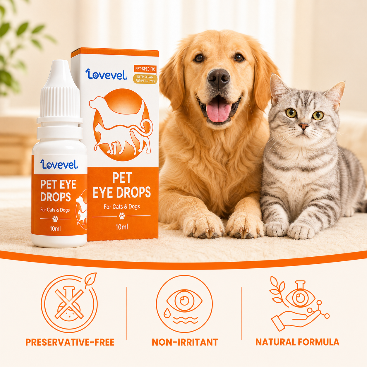 Lovevel® PetNano Eye Drops