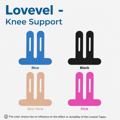 Lovevel™ Knee Pajamas — Pre-Cut Kinesiology Tape
